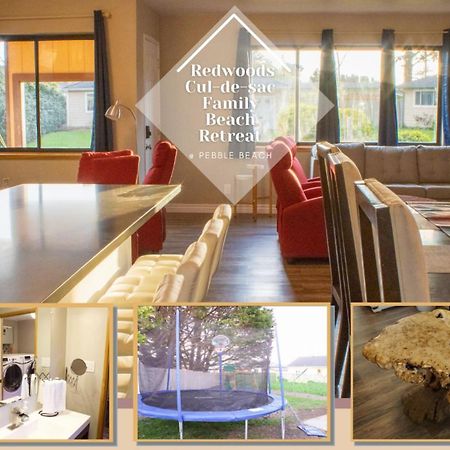Private Home - Playground, Jumping Mat, Bbq, Darts, Firepit, Gazebo, 4 Smart Tvs, White Cotton Bedding, - The Redwood Cul-De Sac Beach Retreat Crescent City Εξωτερικό φωτογραφία